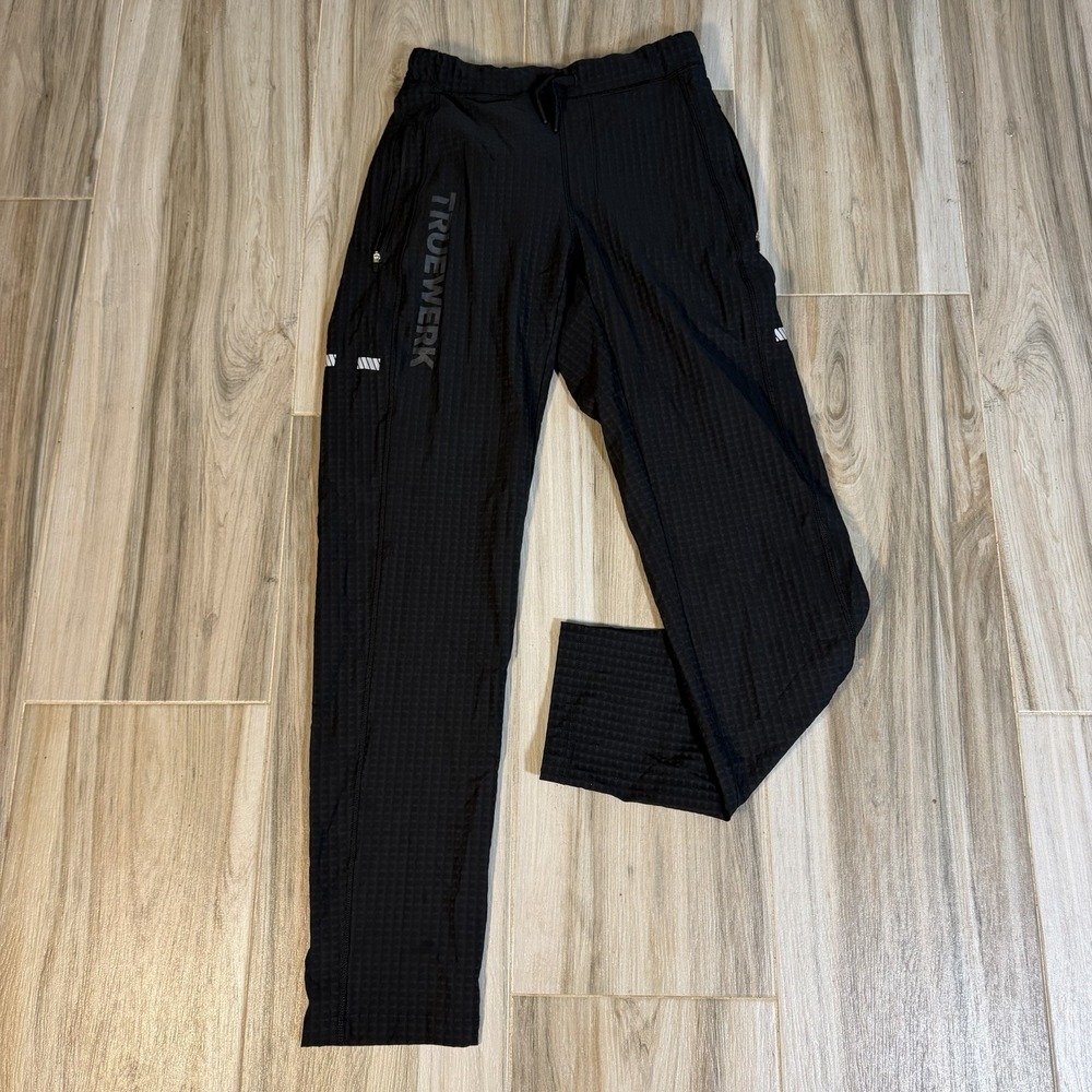 Truewerk Men's M1 Werkshield Pants SZ Small Durable Black Technical Fleece lined
